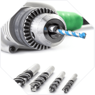 Drill and drill bits