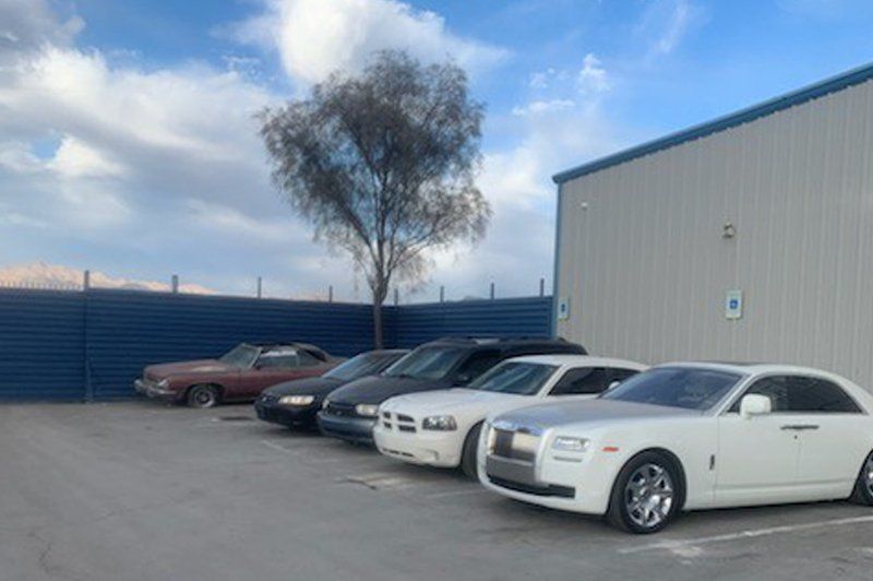 Parking Lot — Las Vegas, NV — Las Vegas Auto Parts & Salvage