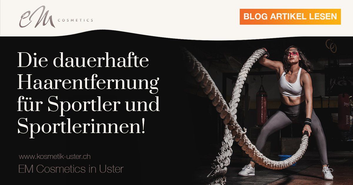 Dauerhafte Haarentfernung für Sportler