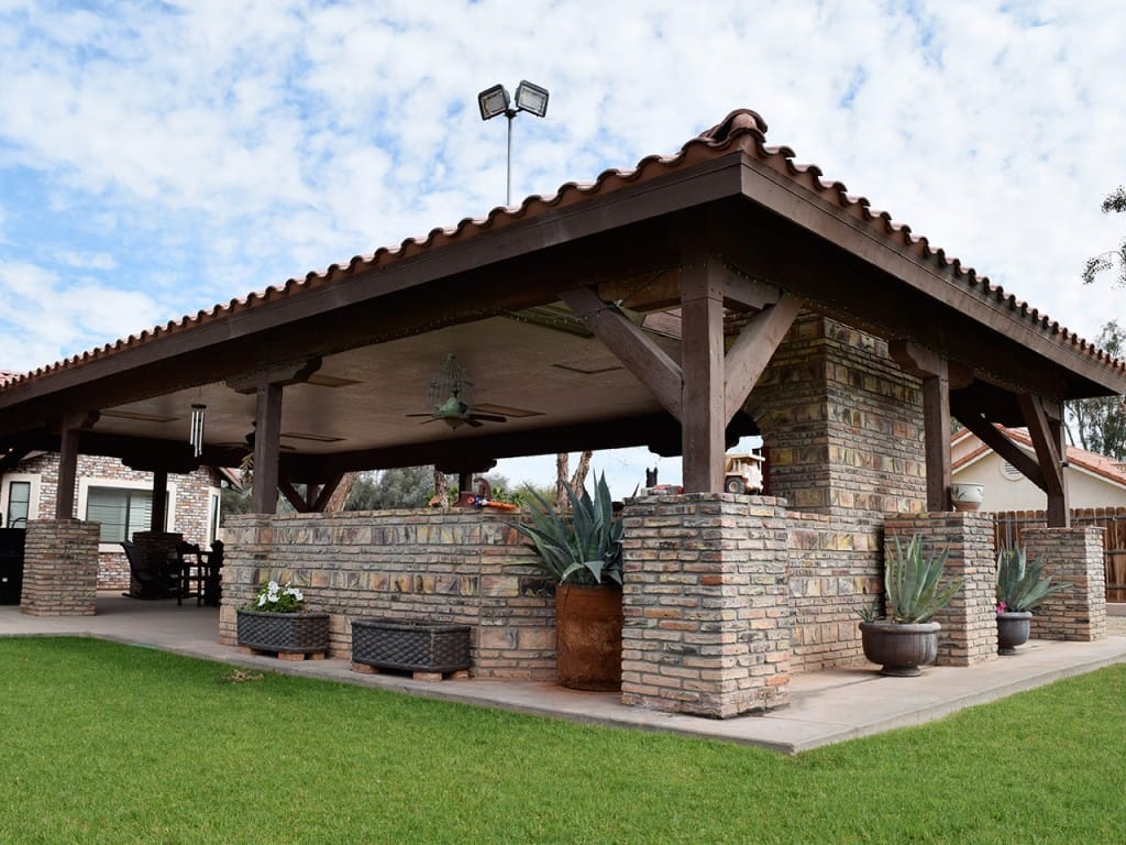 Modern Patio — Imperial, CA — NS Construction