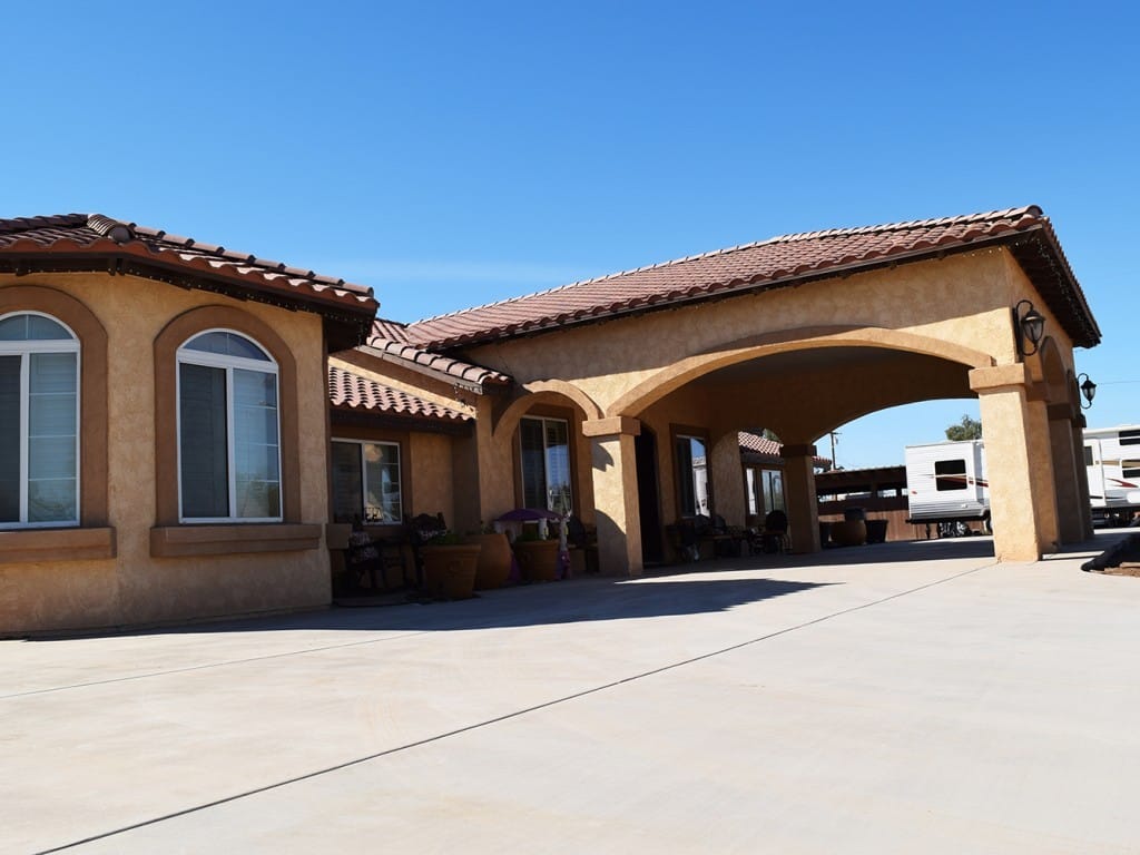 Front Side View of The House — Imperial, CA — NS Construction
