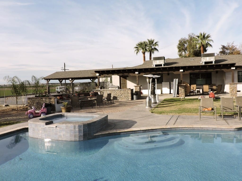 Patio with Swimming Pool — Imperial, CA — NS Construction