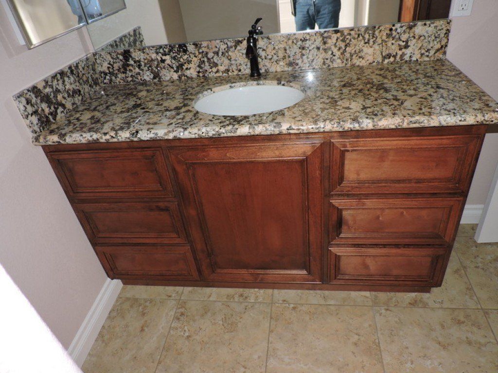 Marble Countertop with Drawers — Imperial, CA — NS Construction