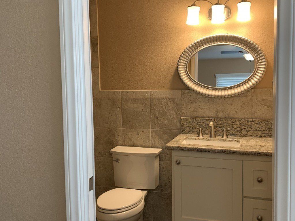 Sink Counter and Mirror — Imperial, CA — NS Construction