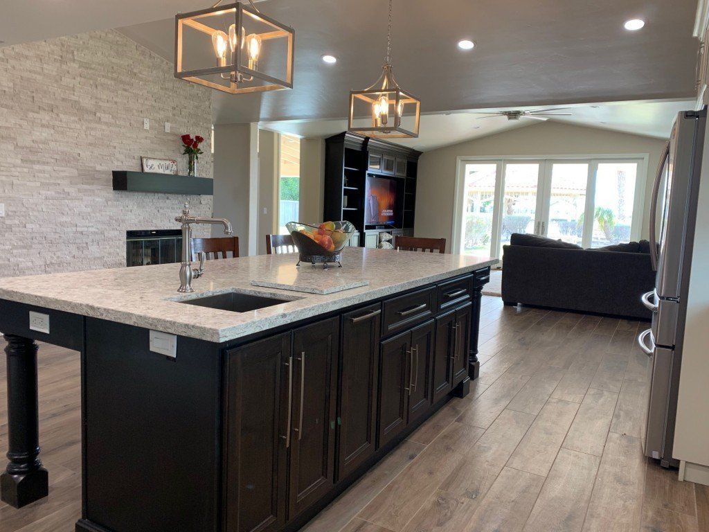 Countertop with Sink and Fruits — Imperial, CA — NS Construction