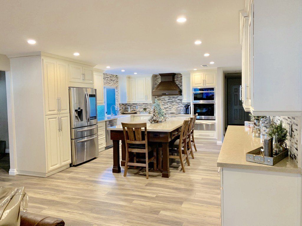 Modern yet Simple Kitchen Design — Imperial, CA — NS Construction