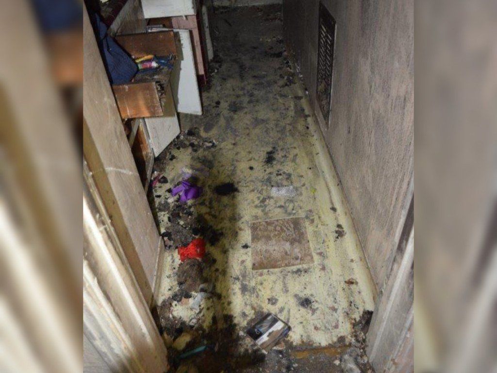 Burnt Hallway Floor — Imperial, CA — NS Construction