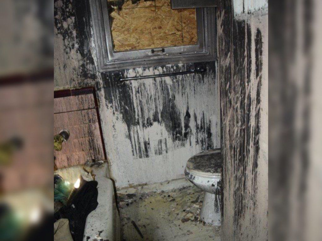 Burnt Restroom — Imperial, CA — NS Construction
