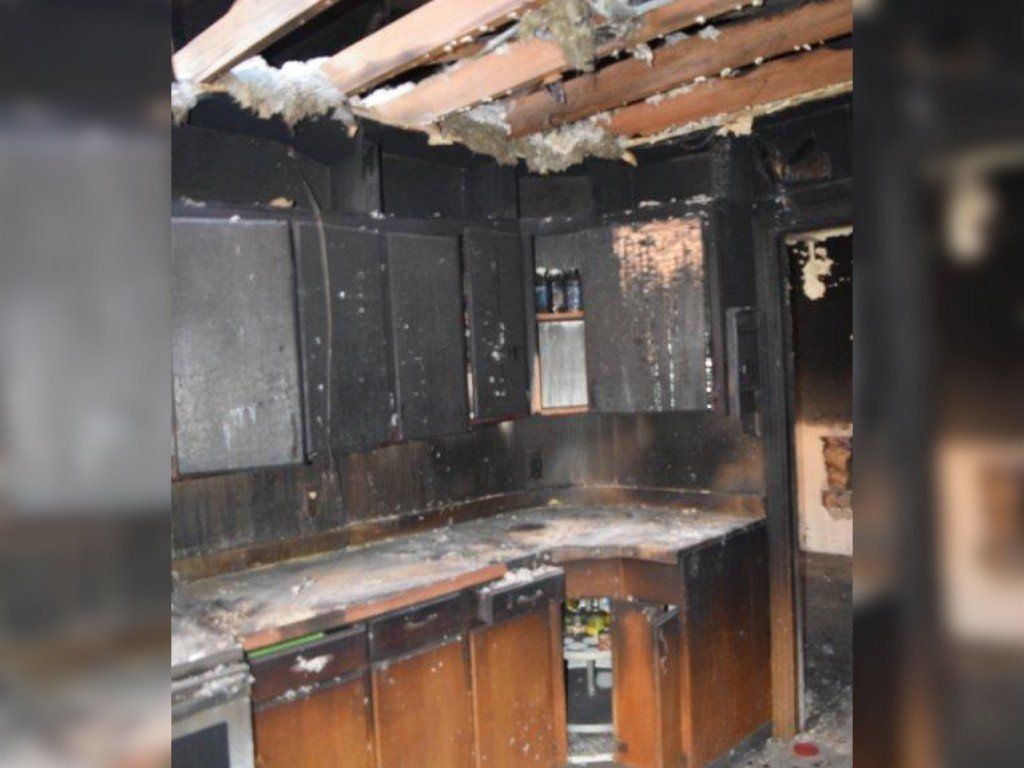 Burnt Cabinets — Imperial, CA — NS Construction