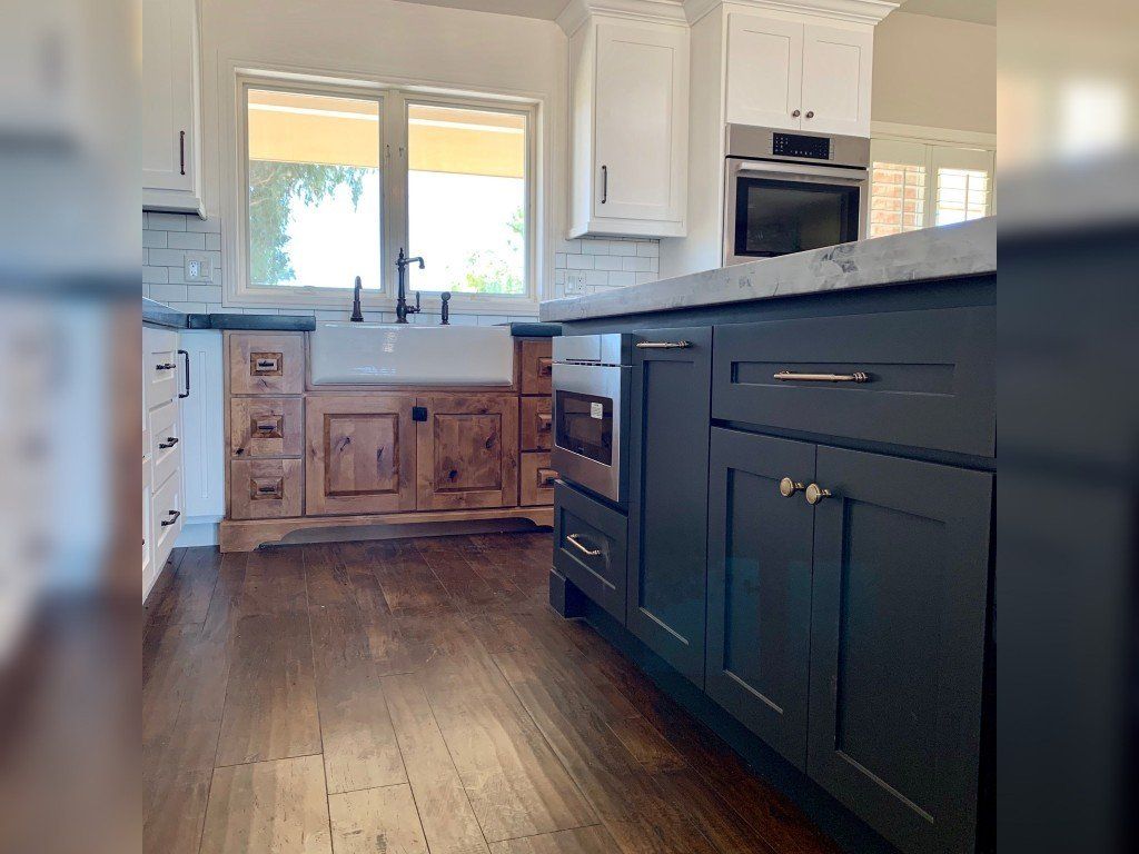 Countertop with Microwave Oven — Imperial, CA — NS Construction
