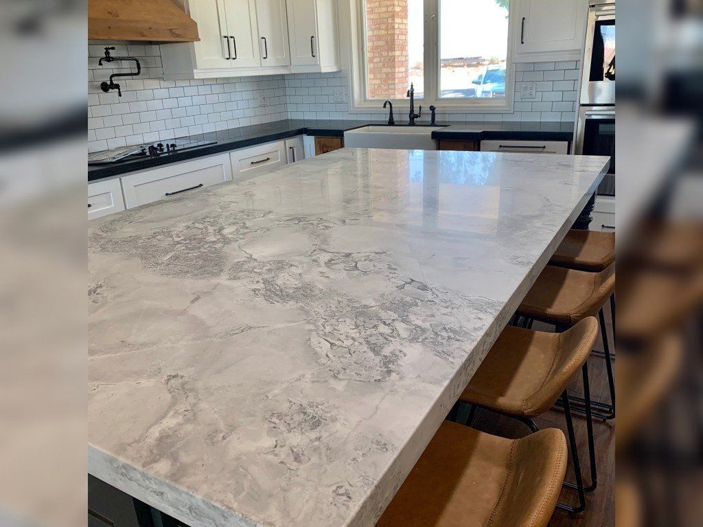 Surface of The Marble Countertop — Imperial, CA — NS Construction