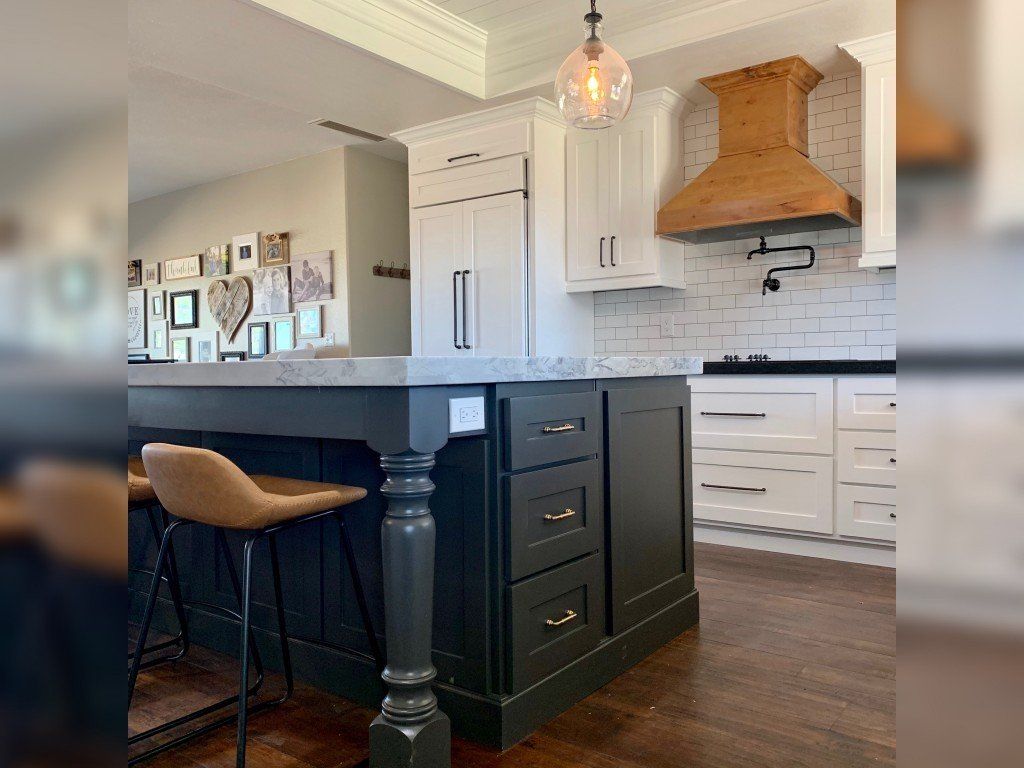 Countertop with Modern High Chair — Imperial, CA — NS Construction
