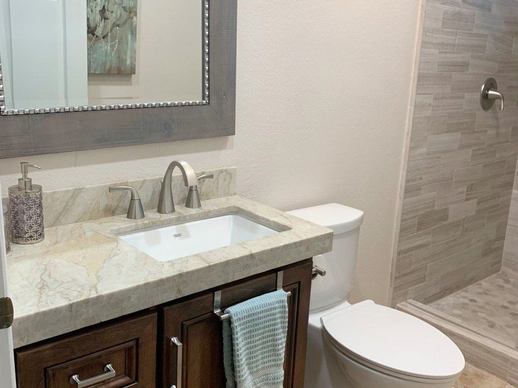 Sink Countertop and Toilet Bowl — Imperial, CA — NS Construction