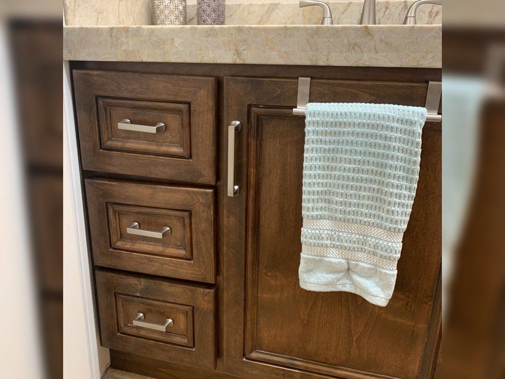 Cabinet Door with Hand Towel — Imperial, CA — NS Construction