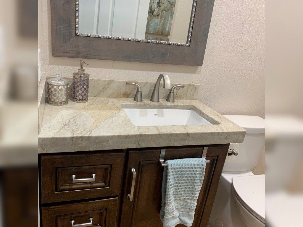 Sink Countertop with Drawer Below — Imperial, CA — NS Construction