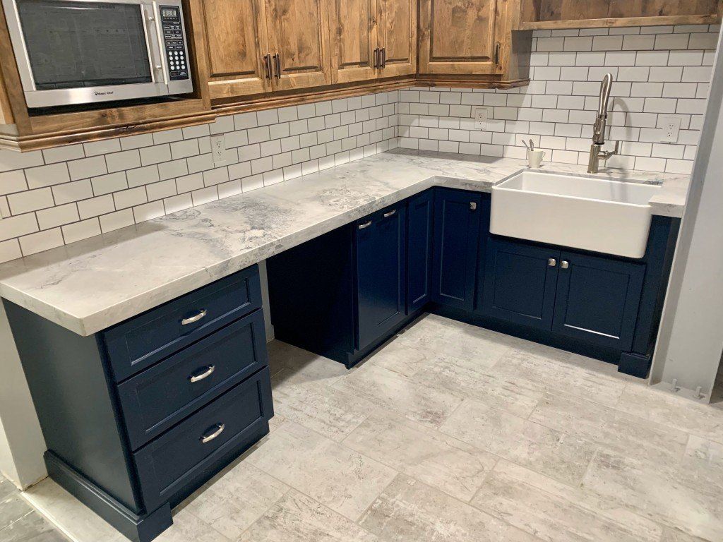 Custom Marble Countertop — Imperial, CA — NS Construction
