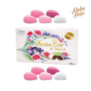 Confetti Selection Color al cioccolato rosa