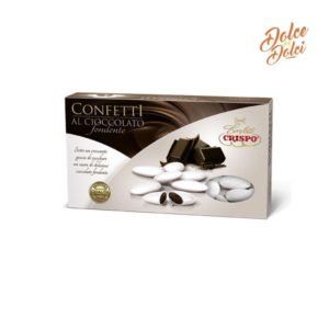 Confetti al cioccolato fondente bianchi