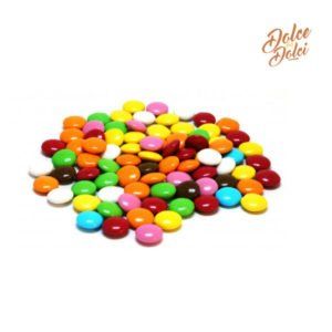 Lenti di cioccolato multicolore