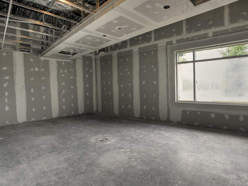 room being painted