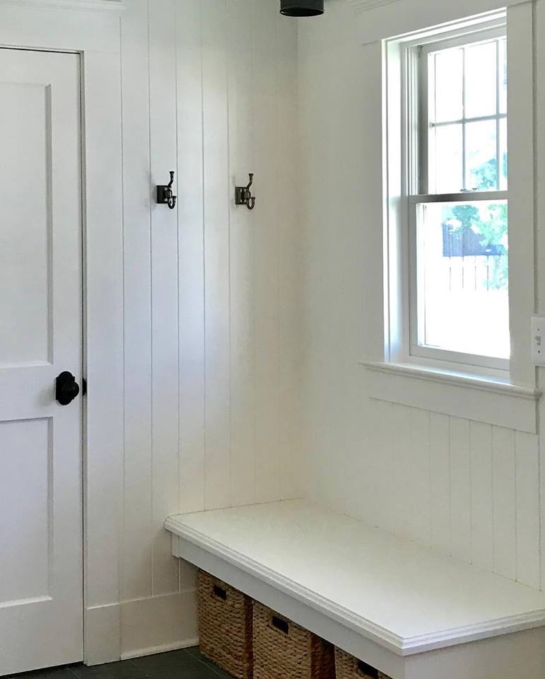 Archways — Mudroom Hooks Beside The Window in Lakewood, NJ