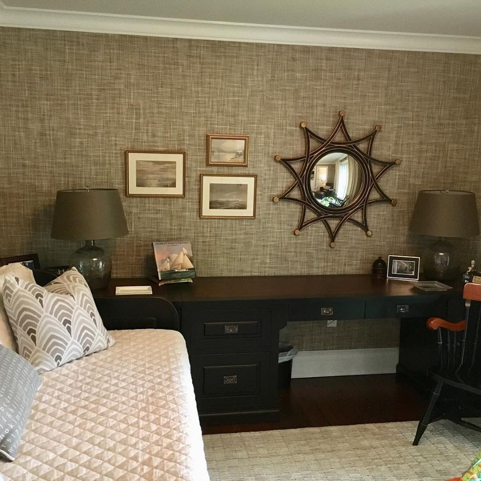 Home Office Cabinets — Redesigned Home Office in Lakewood, NJ