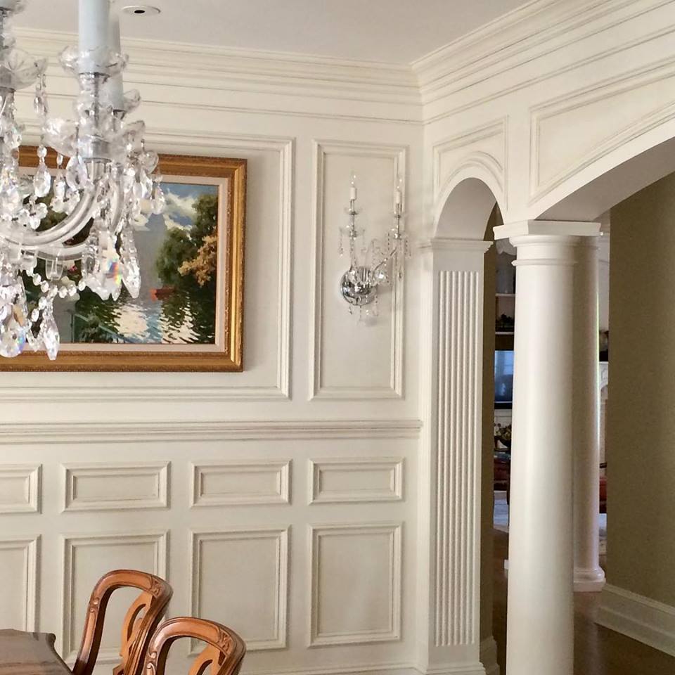 Unique Woodwork — Dining Room Archway in Lakewood, NJ