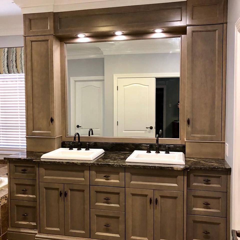 Bathroom Custom Cabinets — Lakewood, NJ — Lardieri's Custom Woodworking Company