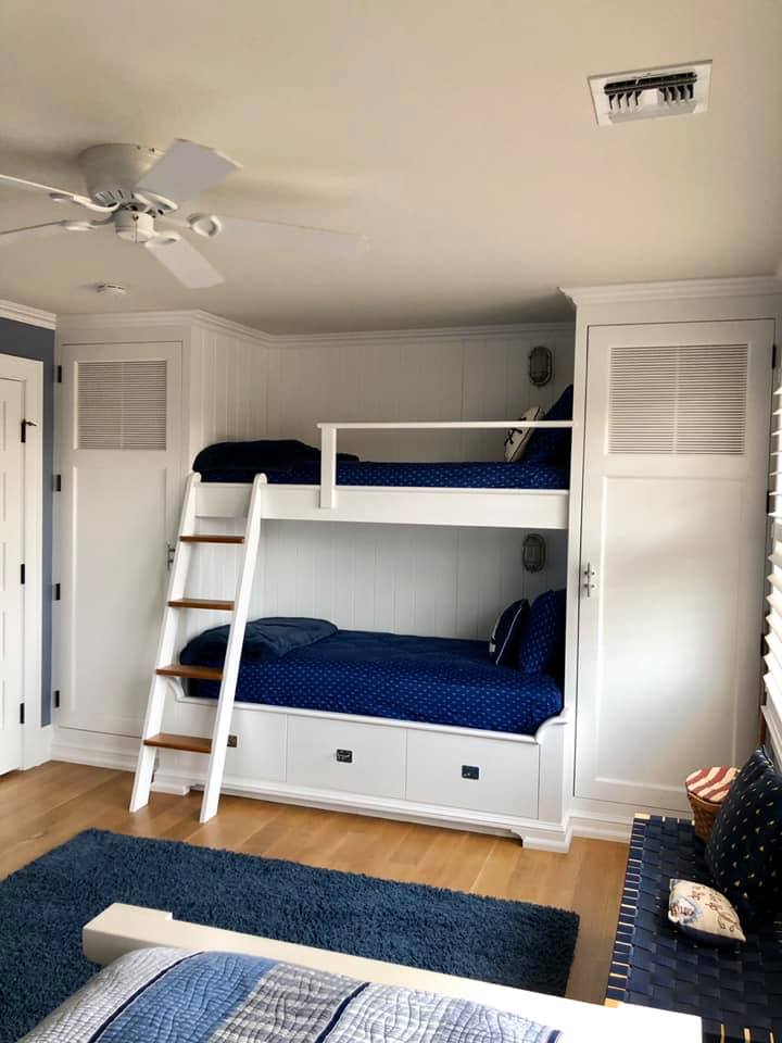 Double Deck Bedroom — Lakewood, NJ — Lardieri's Custom Woodworking Company