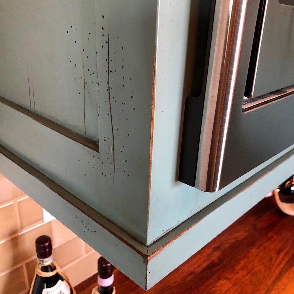 Damaged Pantry Cabinet — Lakewood, NJ — Lardieri's Custom Woodworking Company