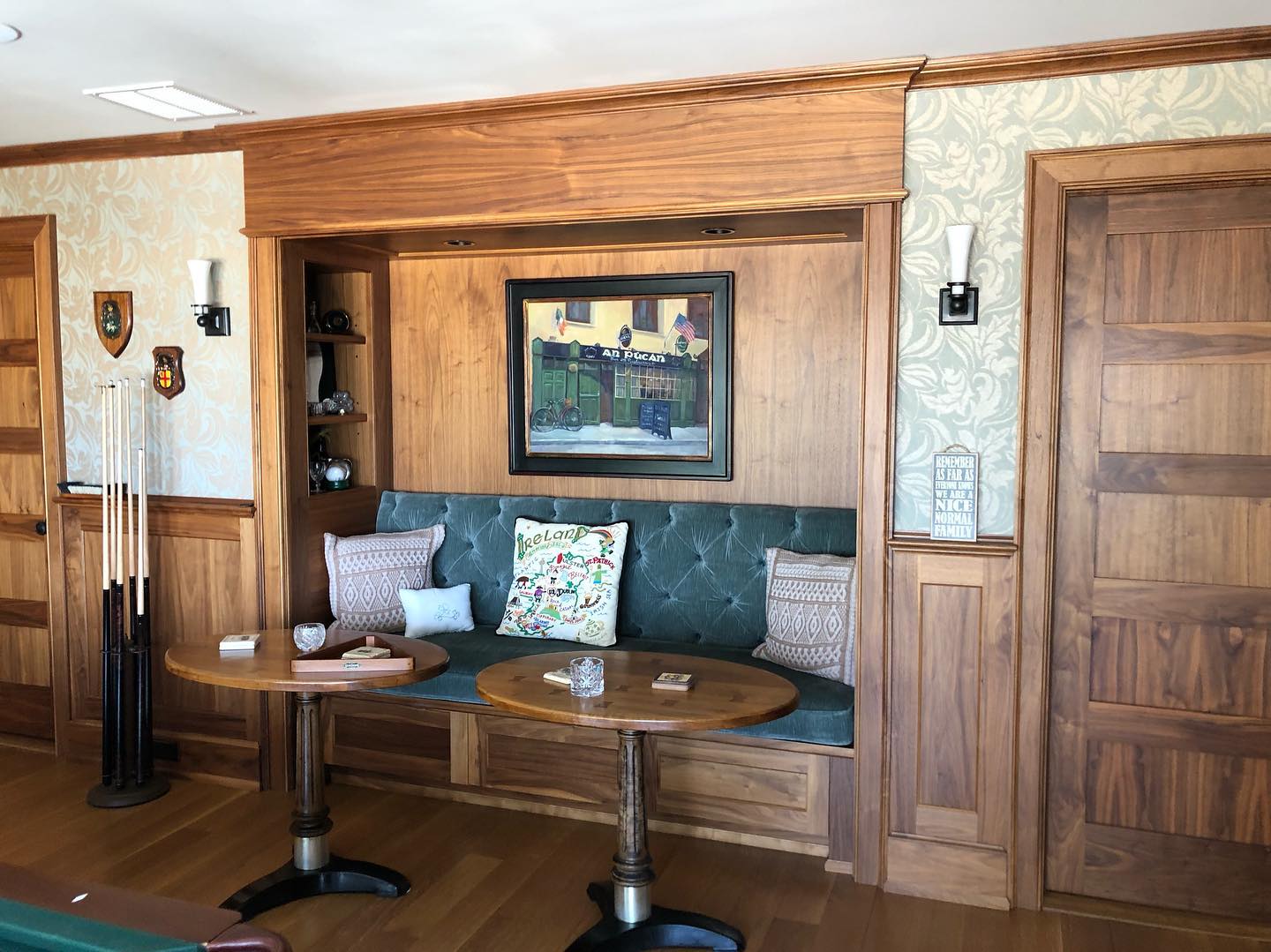 Custom Wooden Table And Couch — Lakewood, NJ — Lardieri's Custom Woodworking Company