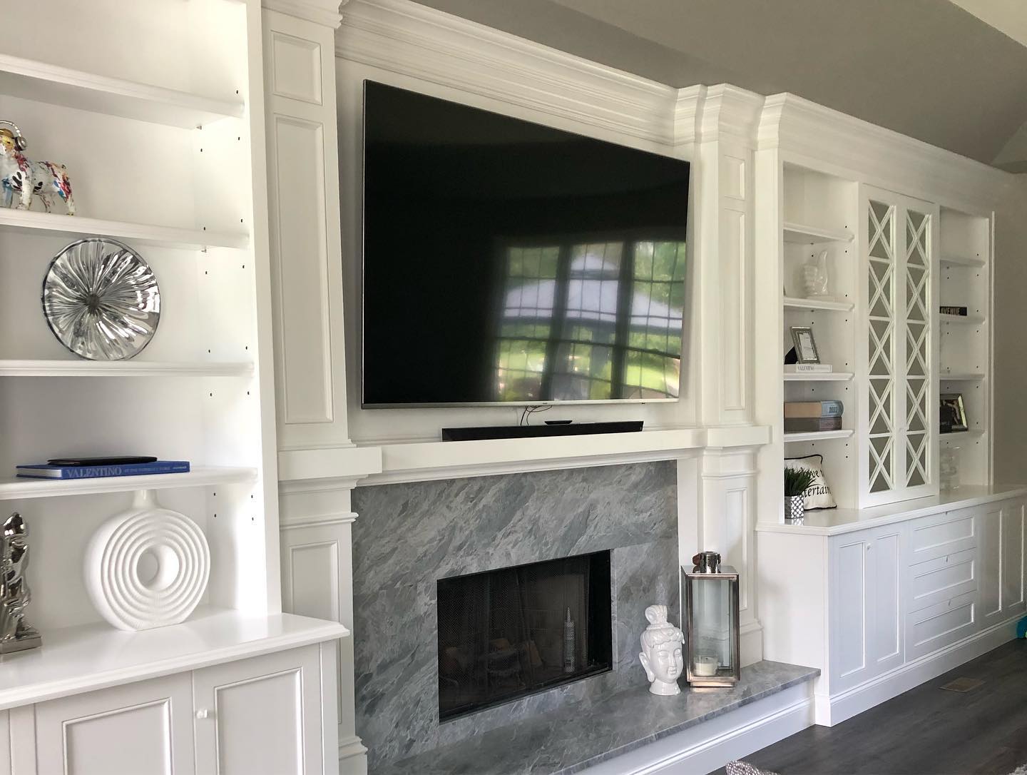 Cubbies — White Redesigned Game Room in Lakewood, NJ