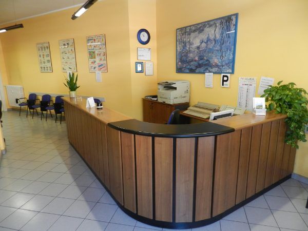 Bancone reception