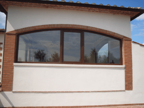 Infisso in PVC, infisso ad Arco