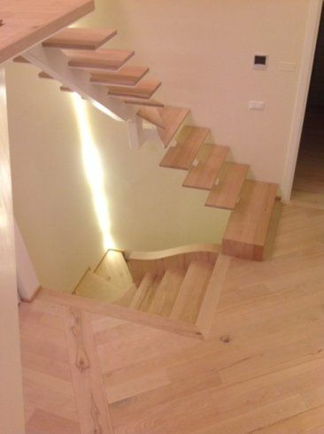 Scala in legno