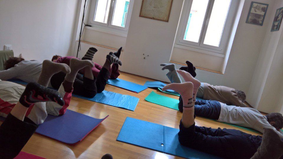 Palestra con tappetini