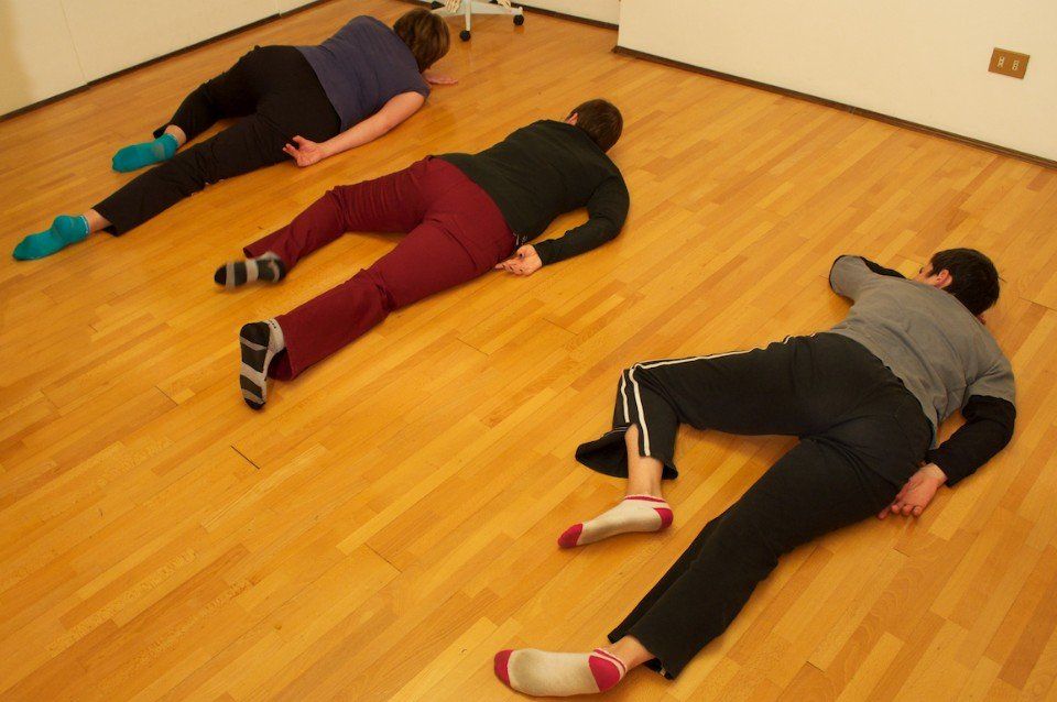 Lezione di educazione motoria