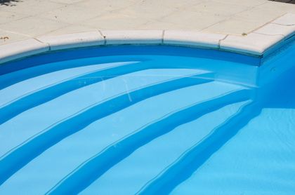 Swimming Pool — Pool With Blue Clear Water in Gainesville, GA