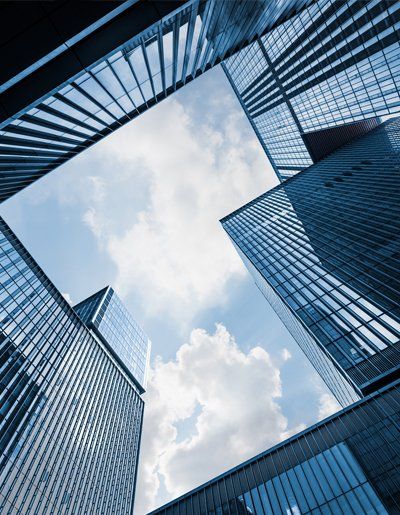 Low Angle View Of Skyscrapers — Exton, PA — Longley Insurance Agency