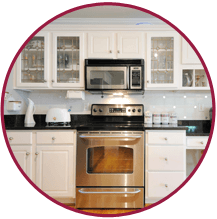 white kitchen cabinets