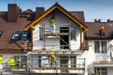 lavori di isolamento per una casa