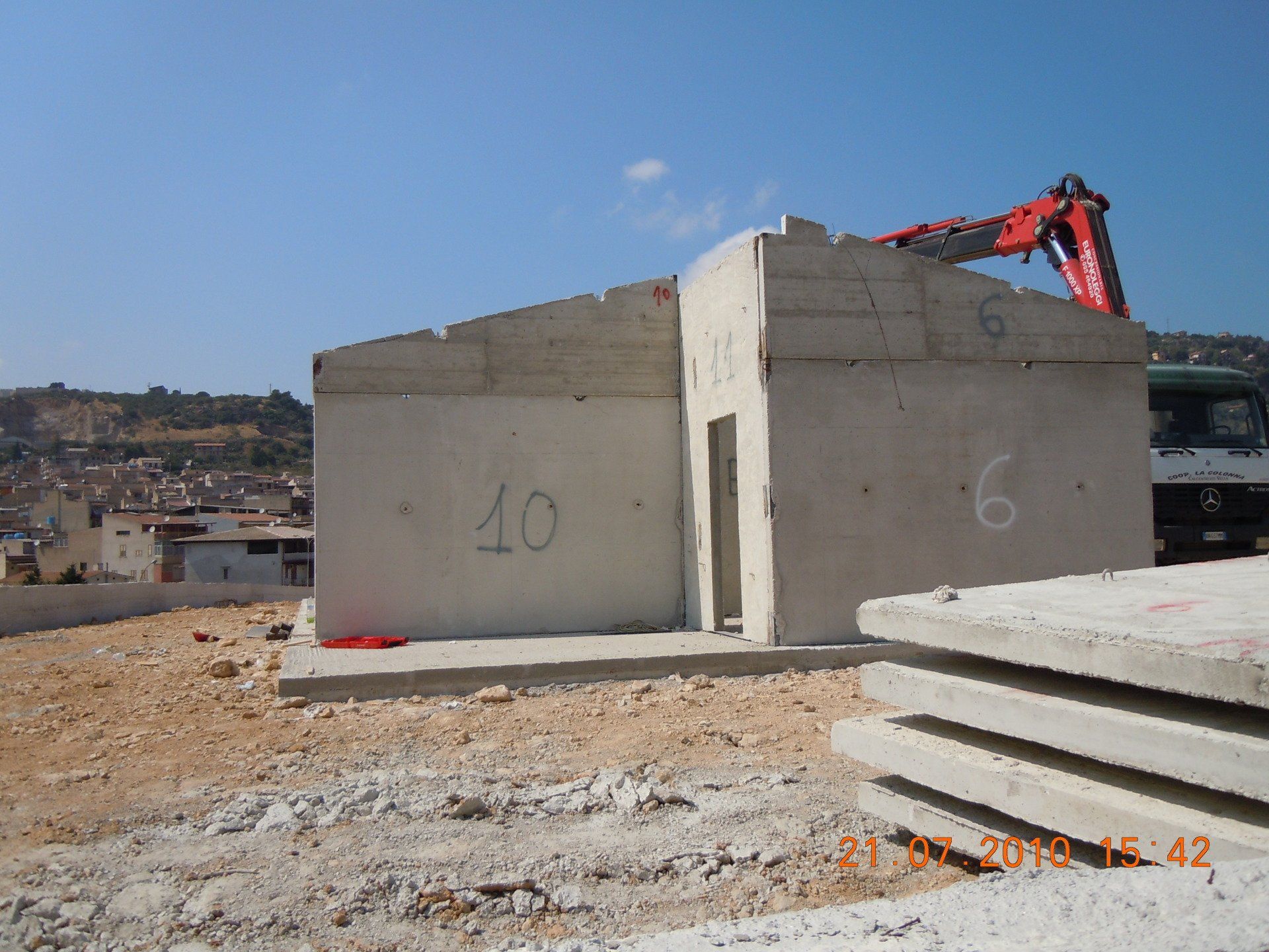 calcestruzzi la colonna - sistema costruttivo 2