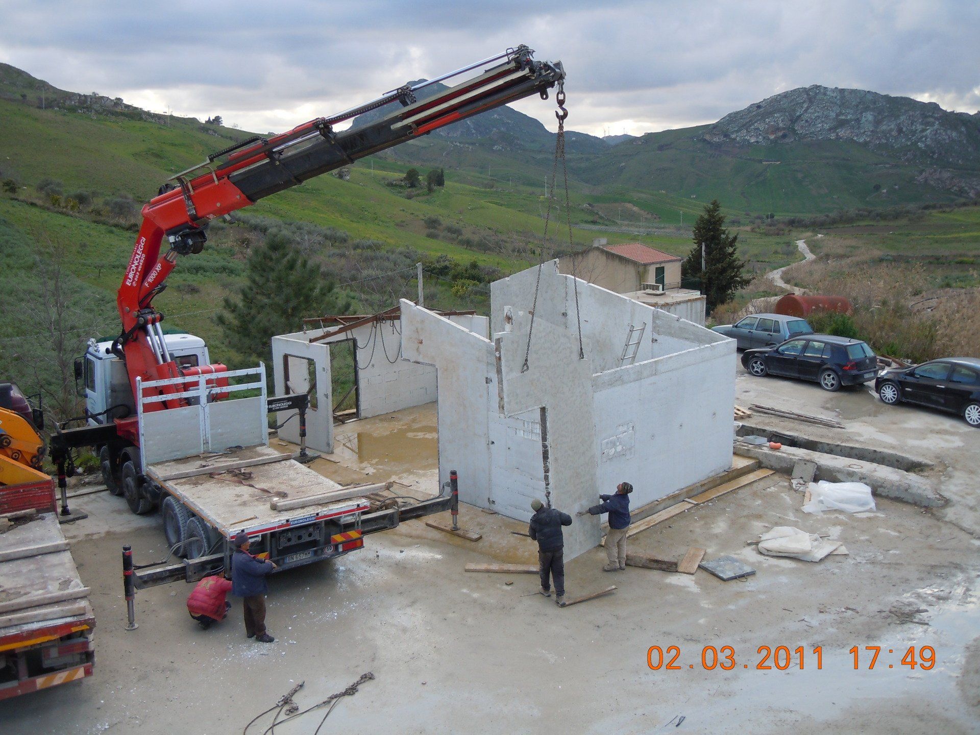 calcestruzzi la colonna - sistema costruttivo 2