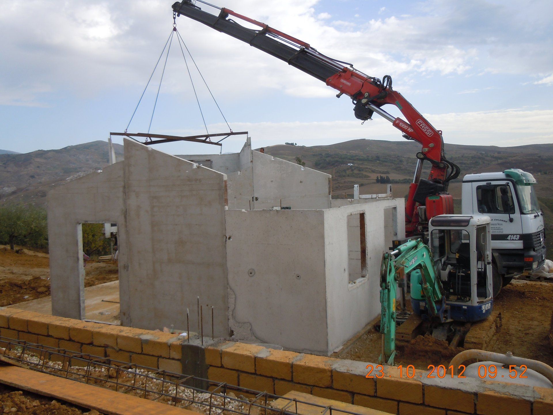 calcestruzzi la colonna - sistema costruttivo 1