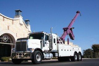 Home Motors, Inc tow truck service fleet vehicle in Winters, TX