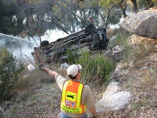 Towing company operator helping with car towing serivice in Big Lake, TX