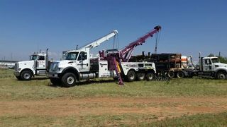 Home Motors, Inc towing company fleet trucks in Big Lake, TX