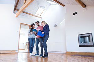 Tenants in a new home