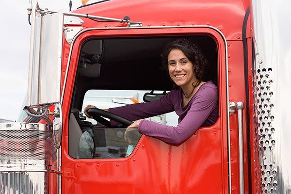 Woman Truck Driver