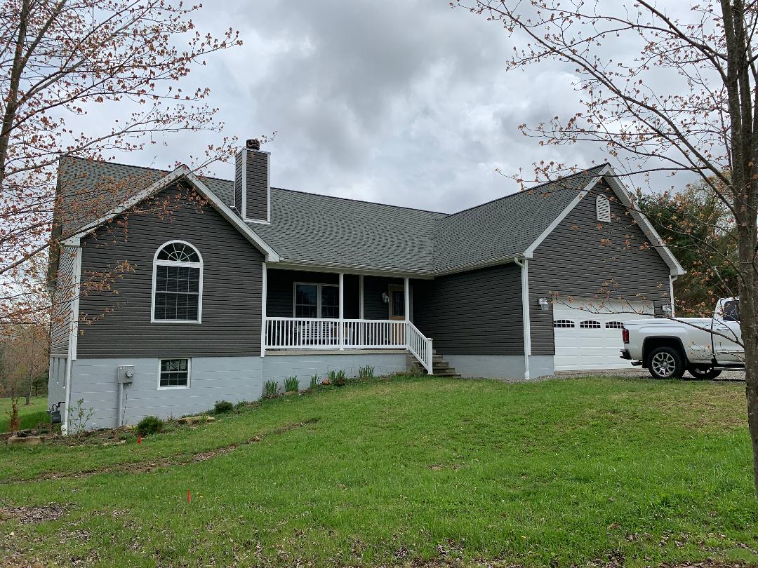 Residential House Constructors — Gray Residential House in Marienville, PA
